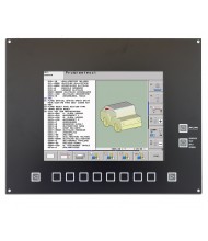 Монитор 12,1″ TFT HEIDENHAIN BC110, BC110B, BC10BF (передняя панель с клавиатурой)